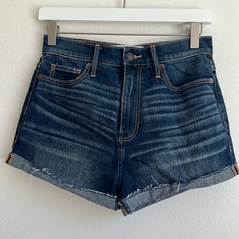 Abercrombie & Fitch High Rise Jean Shorts